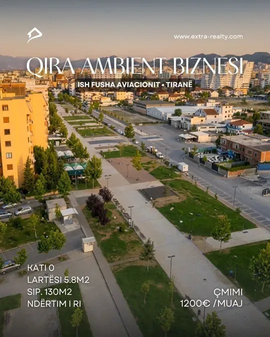 Ambjent Tregtar për qira Laprakë - Bll. Gintash - Spitali Ushtarak (Tiranë - qyteti)