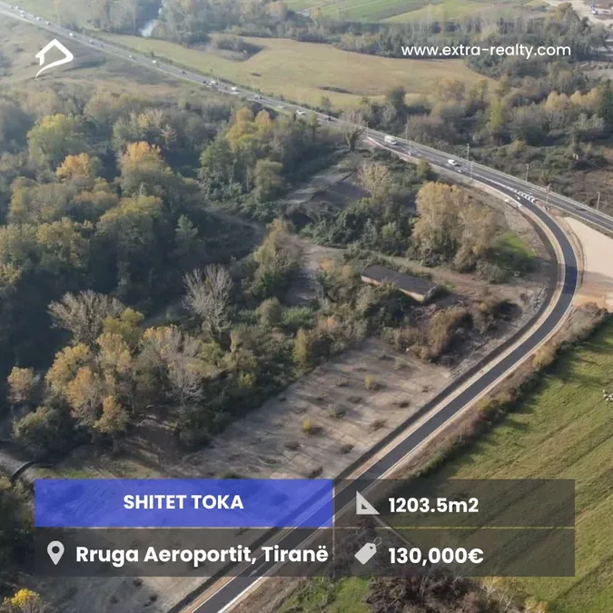 Shitet Toka Rruga e Aeroportit, Tirane