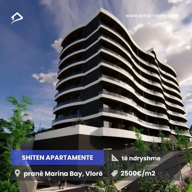 Shiten Apartamente prane Marina Bay, Vlore