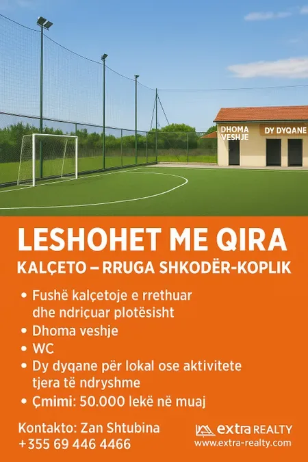 Jepet me qira kalçeto prane gomisteri sela