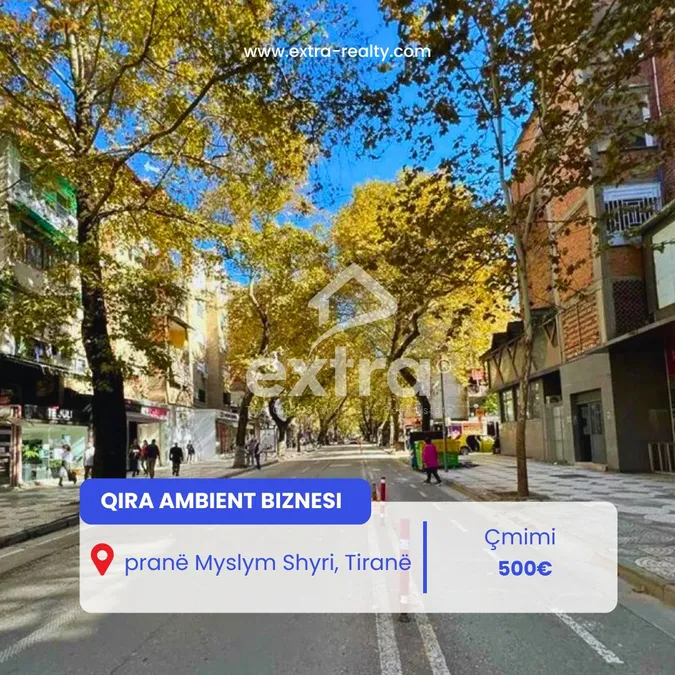 Qira ambient biznesi Rruga Him Kolli, Tirane