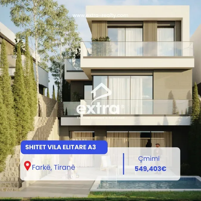 Shitet Vila Elitare A3 Farke, Tirane 1