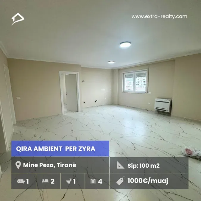 Qira ambient per zyra Mine Peza, Tirane
