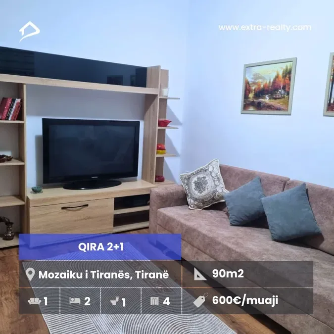 Qira 2+1 Te Mozaiku Tiranes, Tirane
