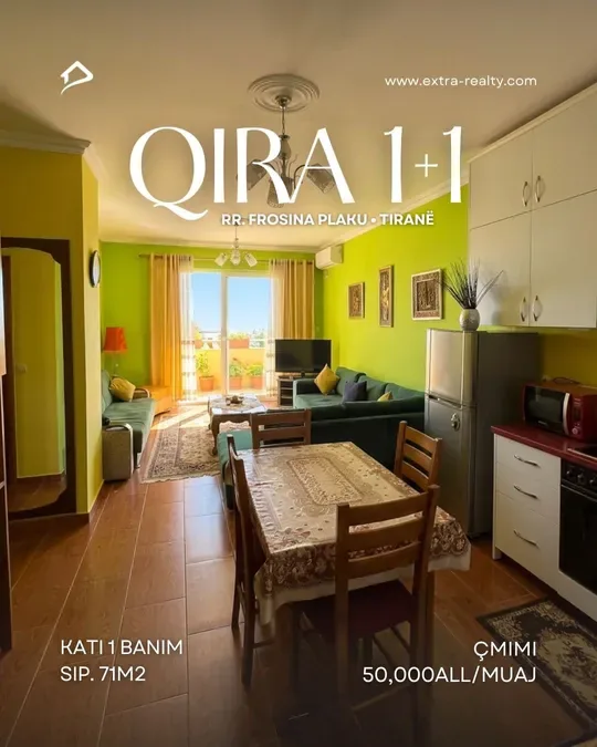 Apartament për qira Rr. e Kavajës - 21 Dhjetori (Tiranë - qyteti)