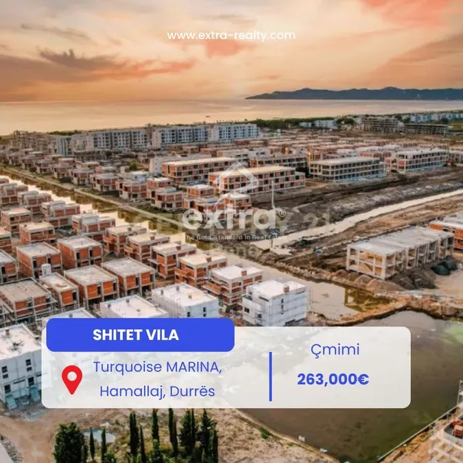 Shitet Vila Turquoise MARINA, Hamallaj, Durres