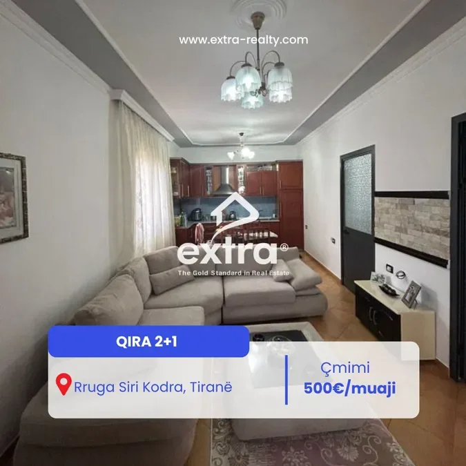 Qira 2+1 Rruga Siri Kodra, Tirane