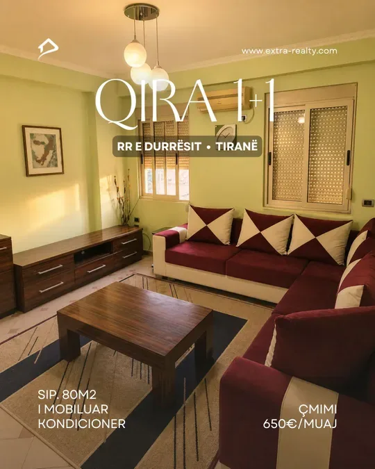 Qira 1+1, Rruga Durrësit, Tiranë