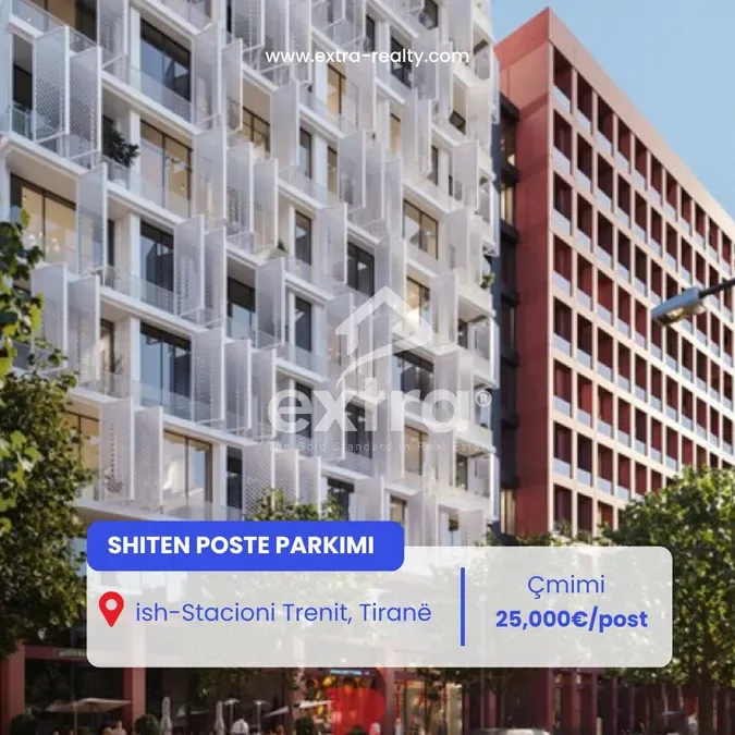 Shiten Poste Parkimi Rruga Reshit Petrela, Tirane