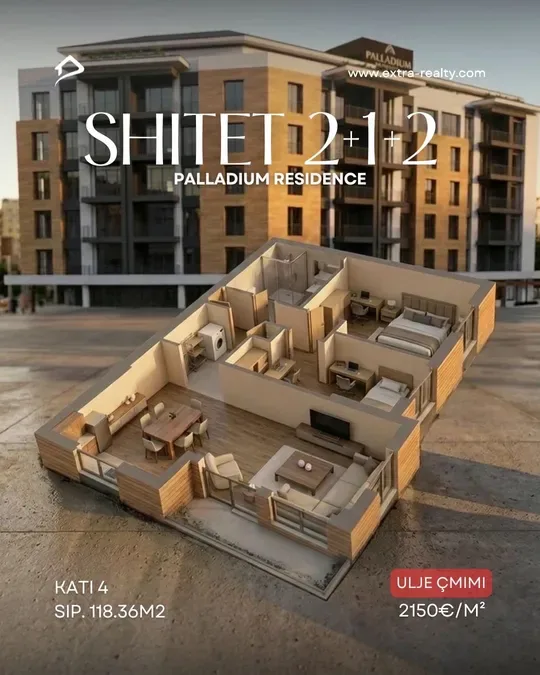 Shitet 2+1+2 tek Liqeni Thate