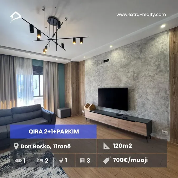Qira 2+1+Parkim Don Bosko, Tirane