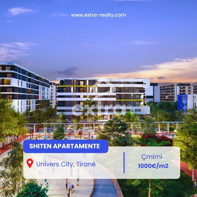 Shiten Apartamente Univers City, Tirane
