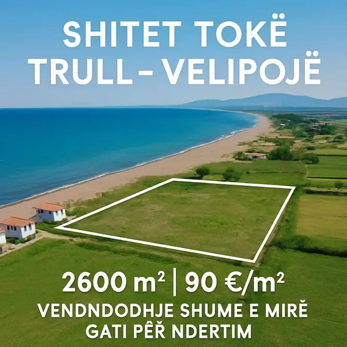 Shitet toke ne velipoje
