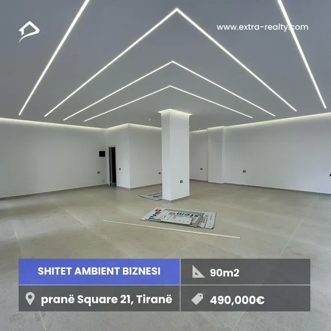 Shitet ambient biznesi Prane Square 21, Tirane 1