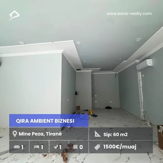 Qira ambient biznesi Mine Peza, Tirane