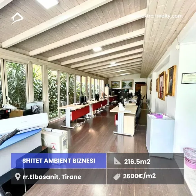 SHITET AMBIENT BIZNESI prane Ambasades Amerikane, rruga Elbasanit, Tirane