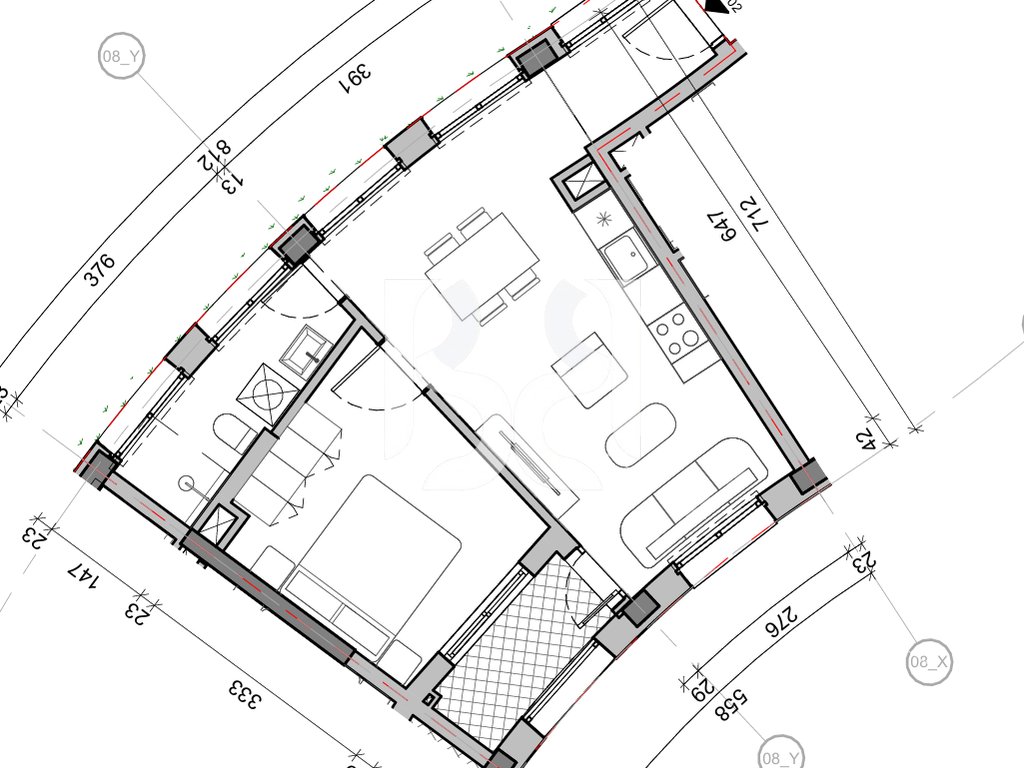 SHITET APARTAMENT 1+1 NE REZIDENCA BALLADA LIQENI I FARKES 3