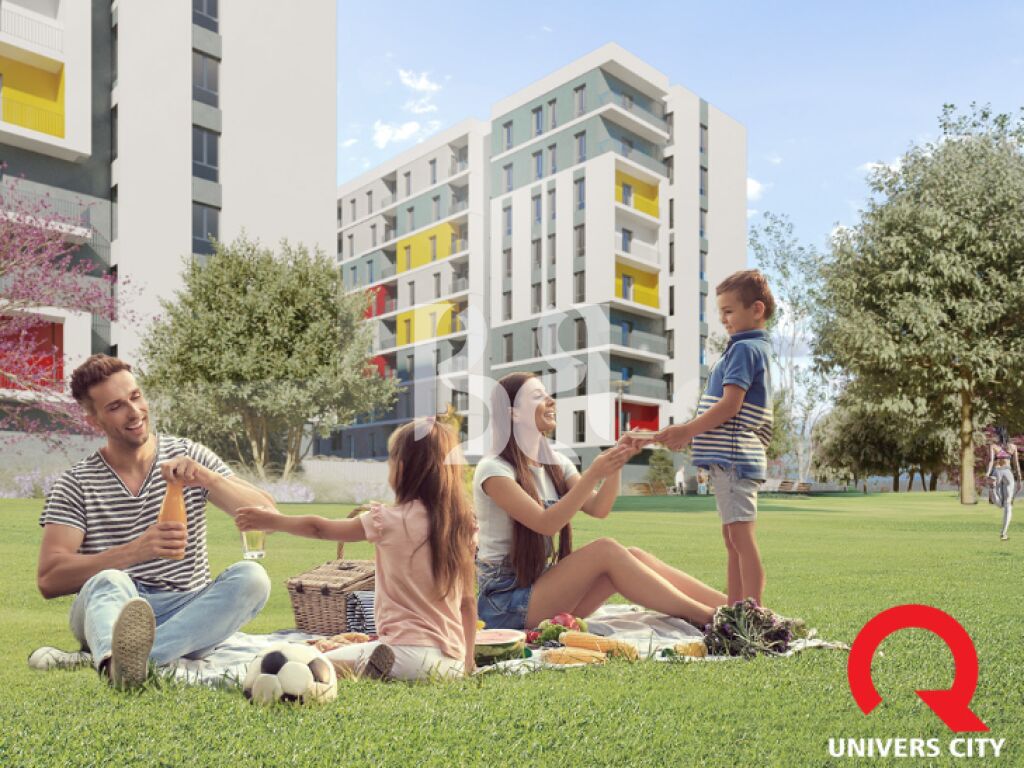 SHITET APARTAMENT 2+1 TE UNIVERS CITY NE PROCES PERFUNDIMI / QTU 2
