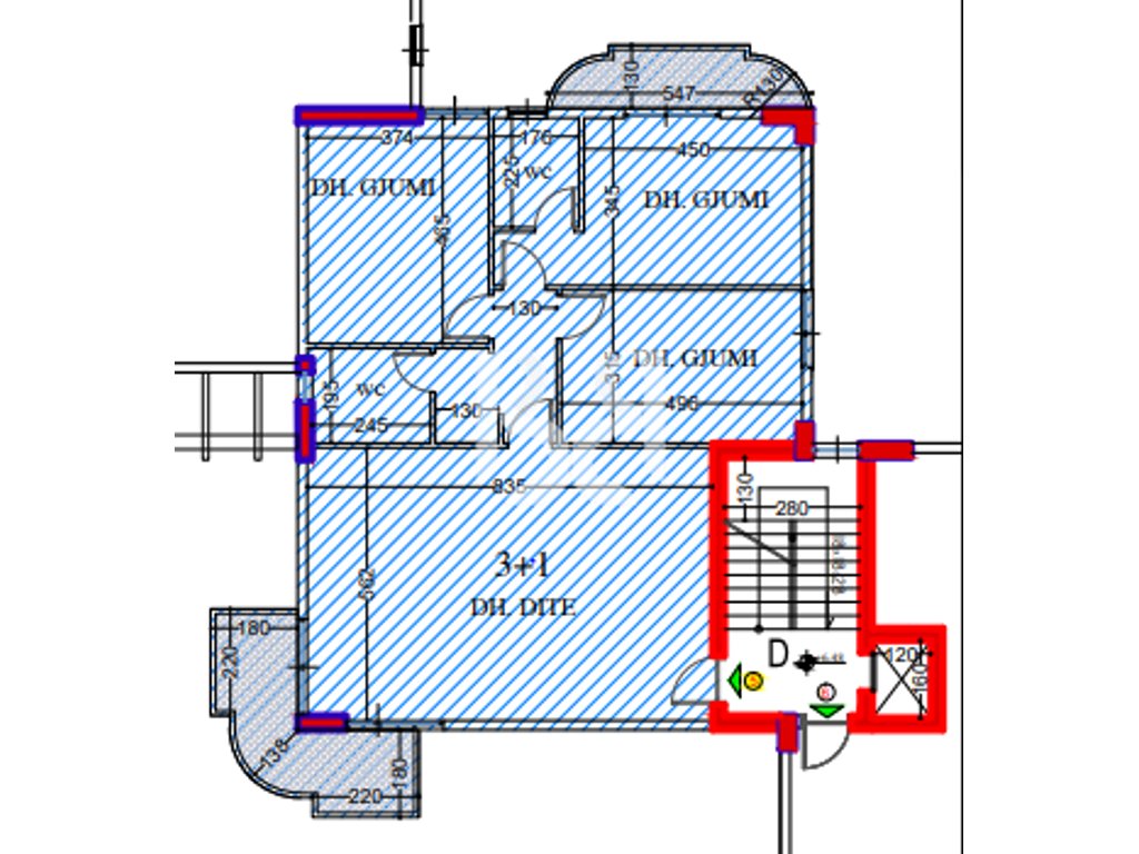 APARTAMENT 3+1 NE SHITJE LAKELAND RESIDENCE FARKE* 3