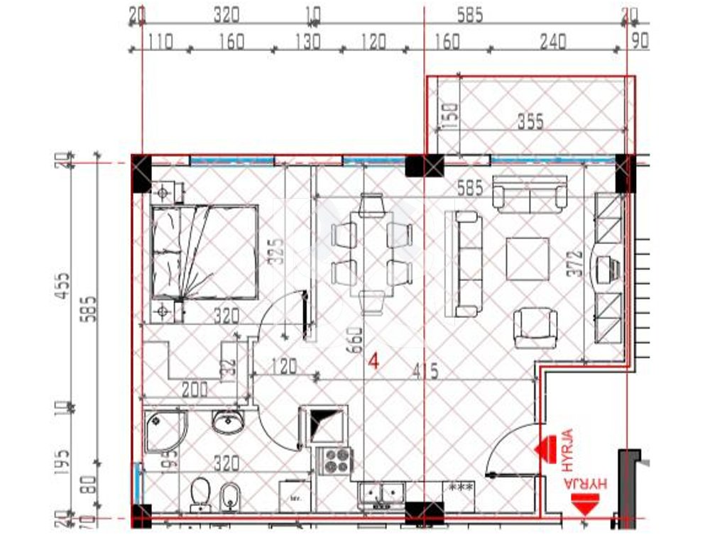SHITET APARTAMENT 1+1 TEK REZIDENCA TOM DOSHI* 2