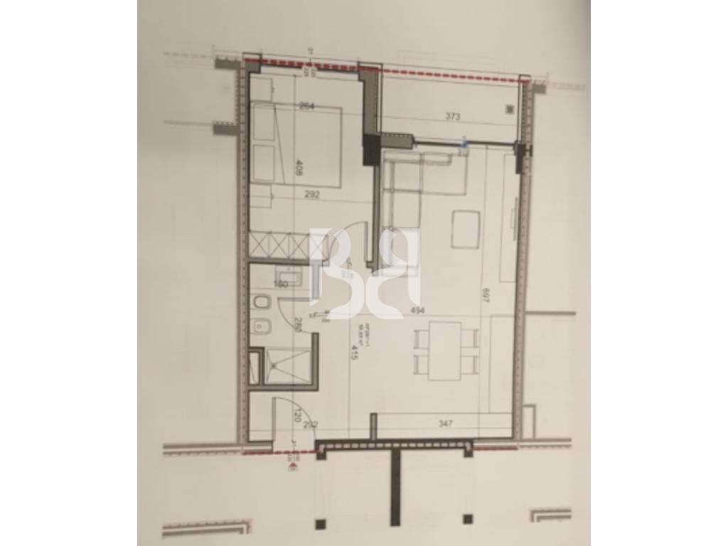 Shitet Apartament 1+1 (Kati 3) – Pazari i Ri / Toptani, Rruga Ali Pashë Gucia – pranë Pazarit të Ri 2