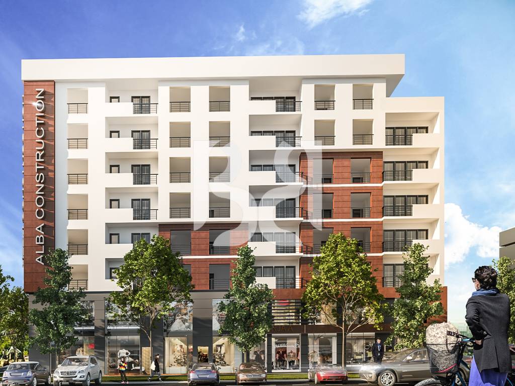 Apartament 2+1 në shitje në Kashar, Tiranë | 120.91 m², Kati 8, Ndërtim i Ri, Mundësi Investimi 2