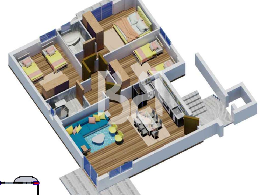 APARTAMENT 3+1 NE SHITJE LAKELAND RESIDENCE FARKE* 2
