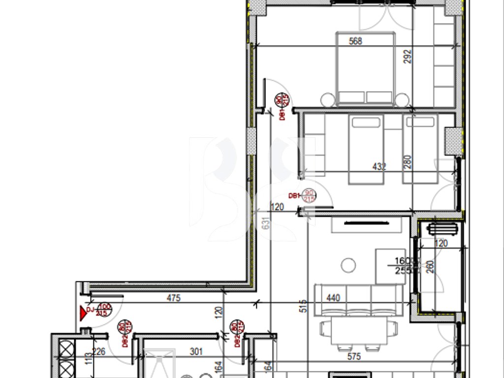 SHITET APARTAMENT 2+1 NE POCELAN TEK REZIDENCA SPLENDOR* 2
