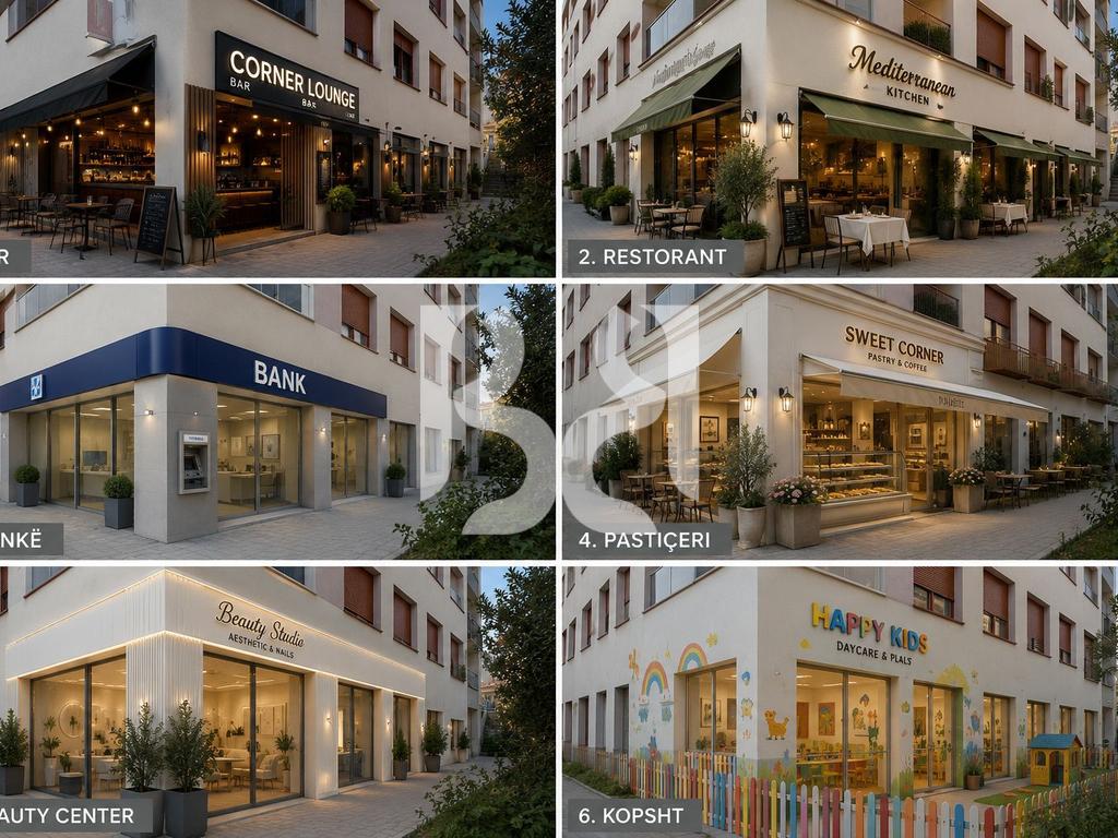 SHITET AMBIENT PREMIUM PER PERDORIM KOMERCIAL/ZYRE NE KOMPLEKSIN MANGALEM,ALI DEM TIRANE