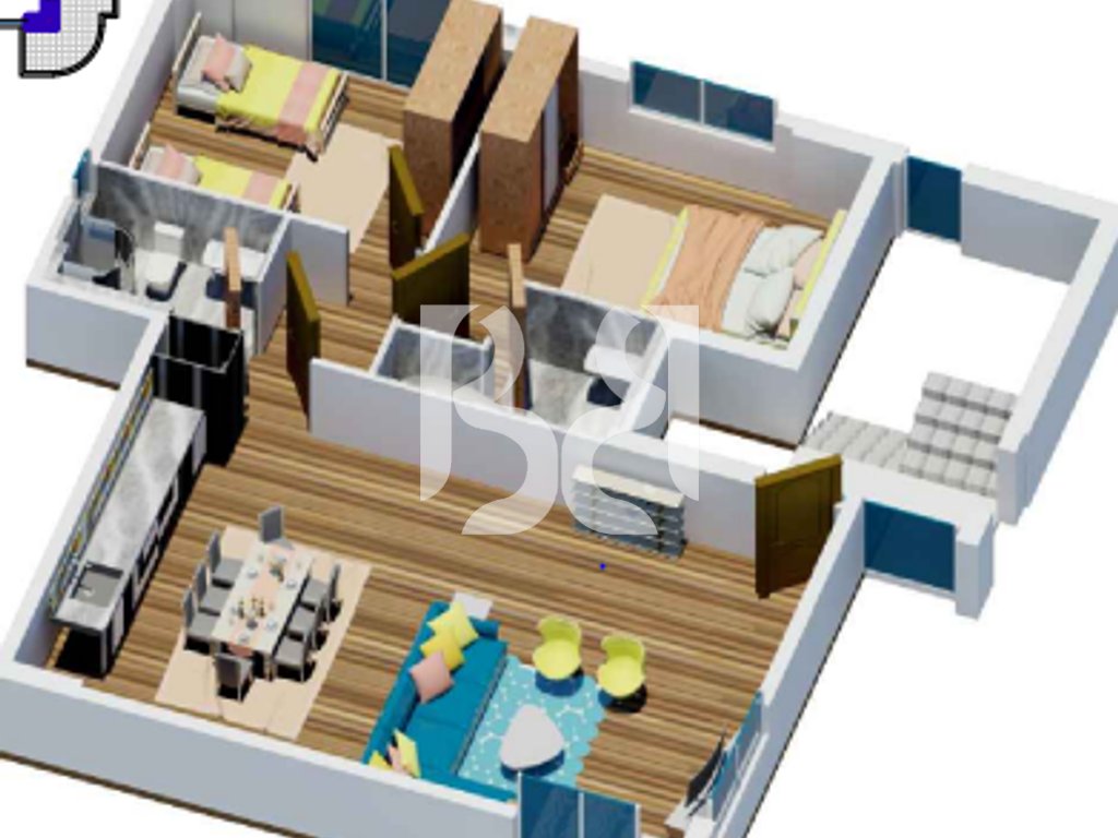 APARTAMENT 2+1 NE SHITJE LAKELAND RESIDENCE FARKE* 2