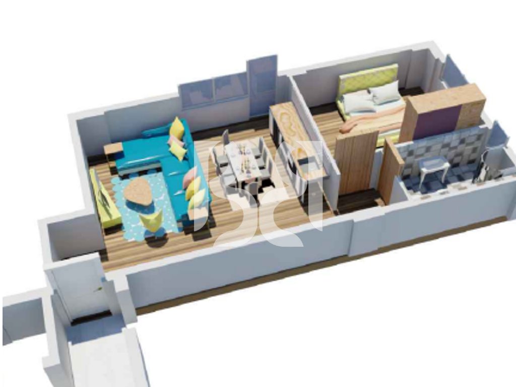 APARTAMENT 1+1 NE SHITJE LAKELAND FARKE* 4