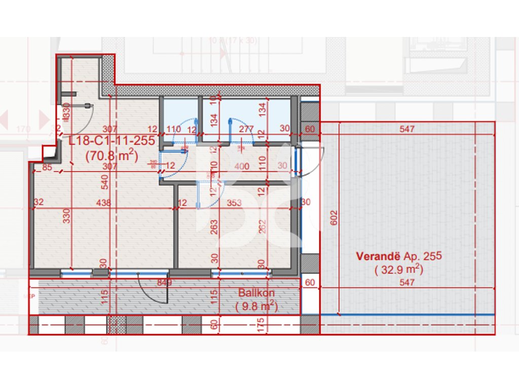 SHITET APARTAMENT 1+1+VERANDE TEK MANHATTAN RESIDENCE DON BOSKO 4