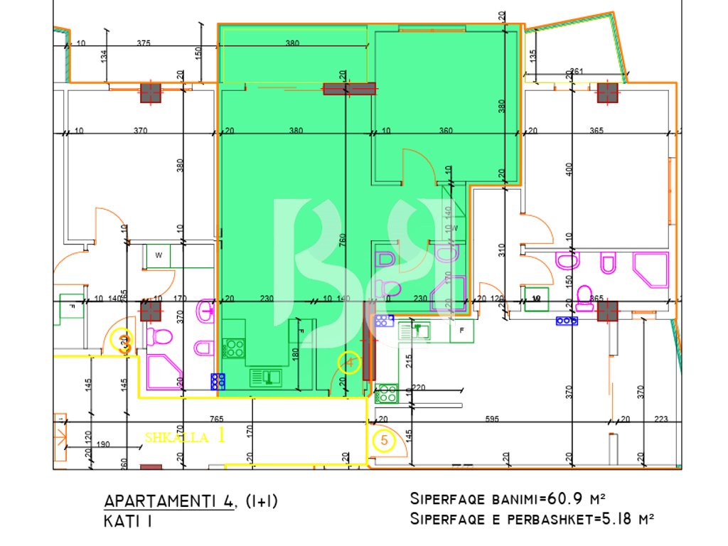 SHITET ME KREDI APARTAMENT 1+1 NE POGRADEC*