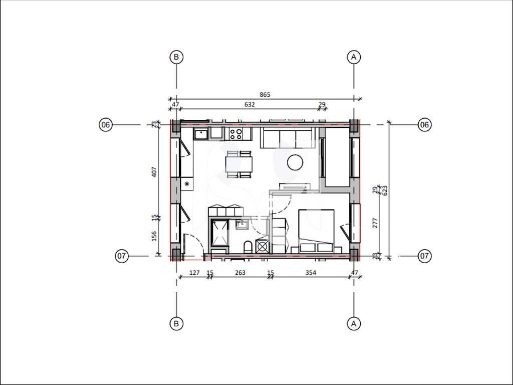 SHITET ME KREDI DERI NE 80% APARTAMENT 1+1 NE REZIDENCA NOKIA* 4