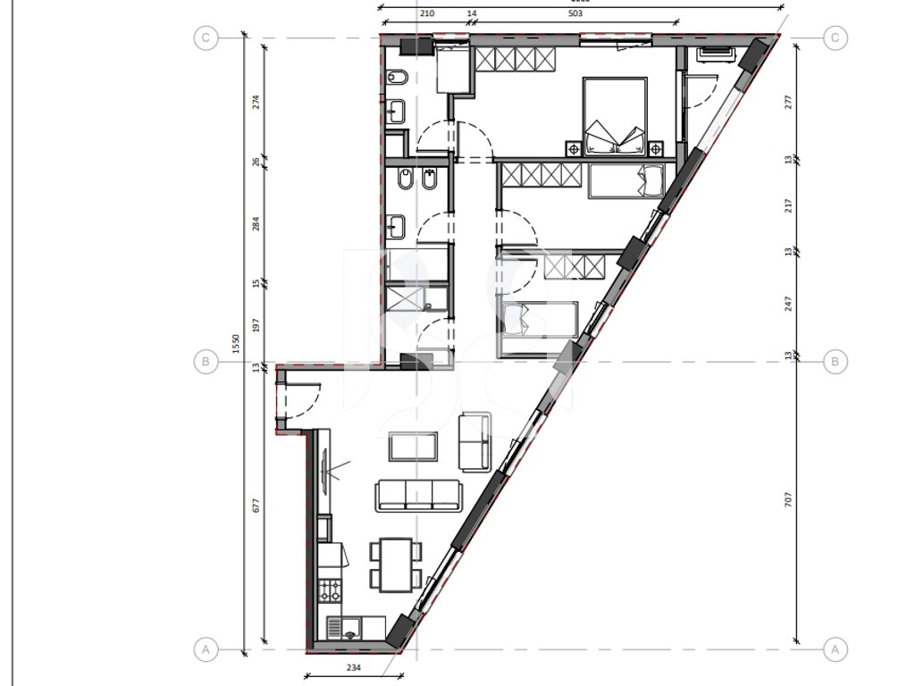 APARTAMENT 3+1+2 PER SHITJE REZIDENCA KAIMI* 3