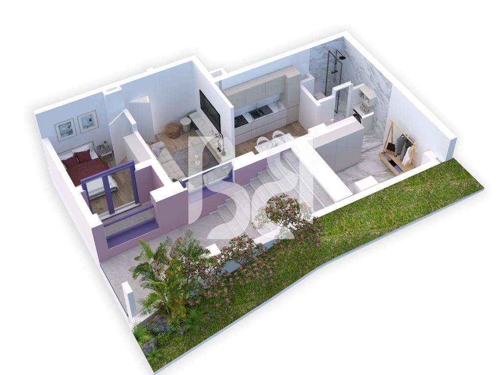 SHITET ME KREDI APARTAMENT 1+1 REZIDENCA KADIU 2
