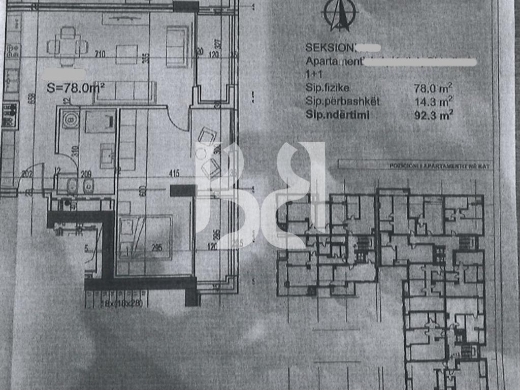 APARTAMENT 1+1 NE SHITJE, RESIDENCA POSEIDON, VLORE* 3