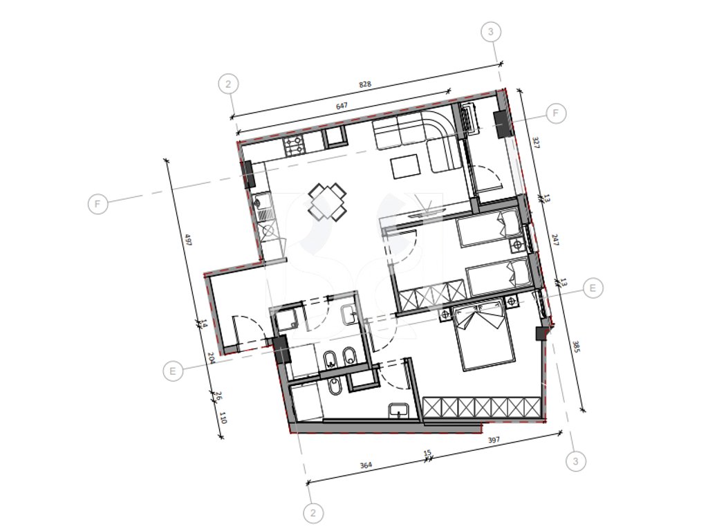 APARTAMENT 2+1+2 NE SHITJE REZIDENCA KAIMI** 3