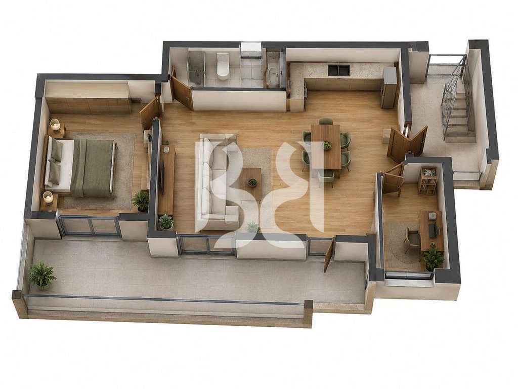APARTAMENT 1+1 PER SHITJE NE POGRADEC* 4