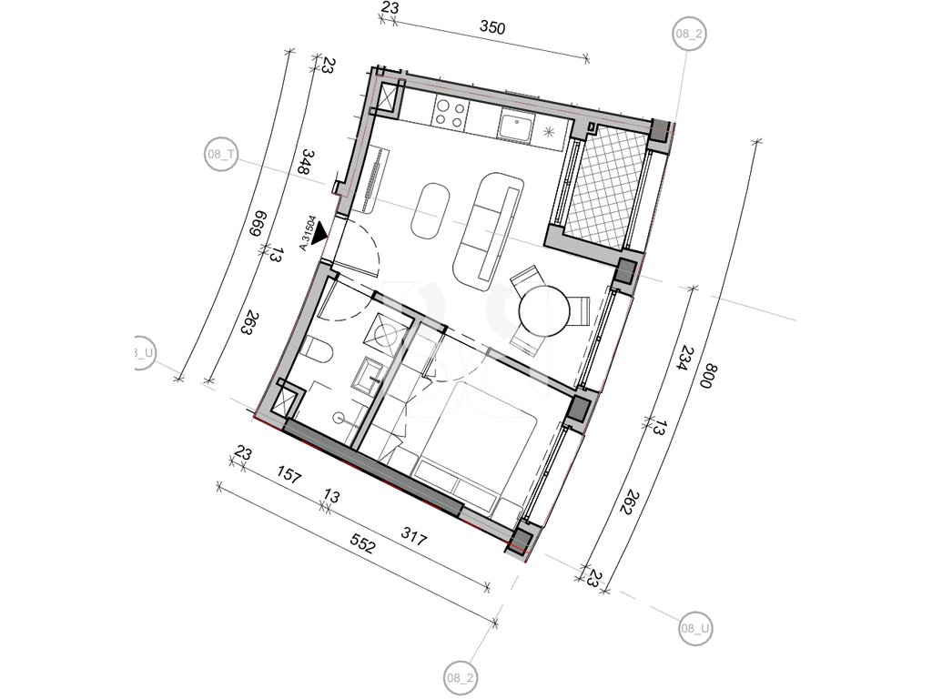SHITET APARTAMENT 1+1 NE REZIDENCA BALLADA LIQENI I FARKES 3