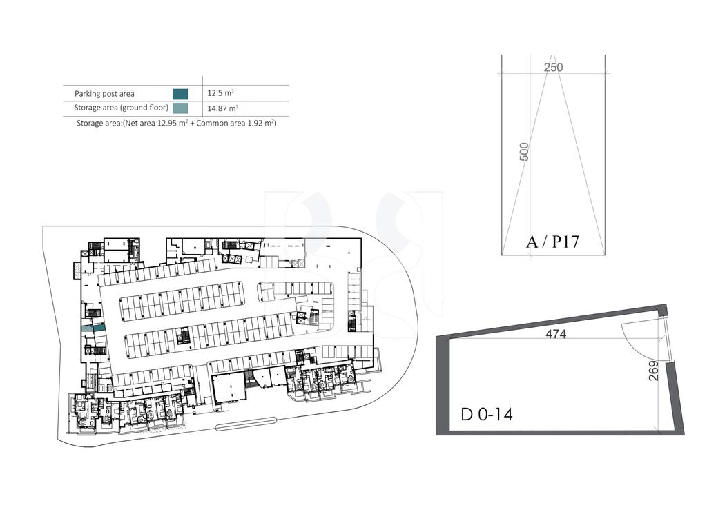 APARTAMENT EKSKLUZIV 1+1 ME DEPO, OBORR PRIVAT & POST PARKIMI NË GREEN COAST 2 3