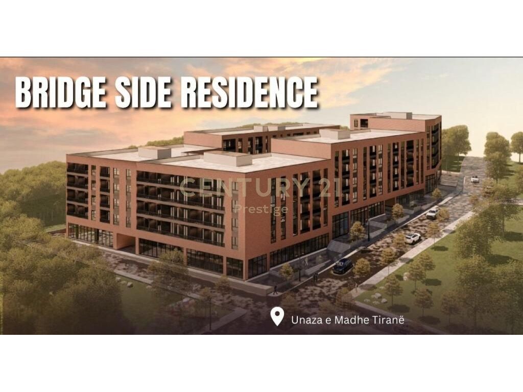 NJESI KOMERCIALE NE SHITJE "BRIDGE SIDE RESIDENCE", TIRANE!