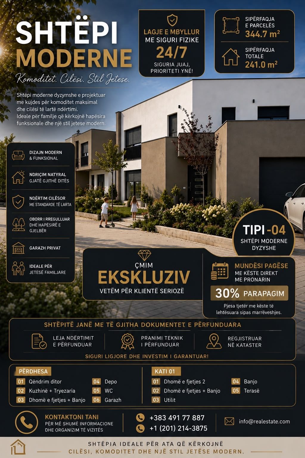 Shiten shtepit ne nje lagje private 4